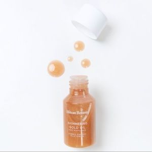 NWT African Botanics Shimmering Gold Oil 2 oz